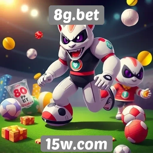 Variedade de jogos disponíveis em 8g.bet